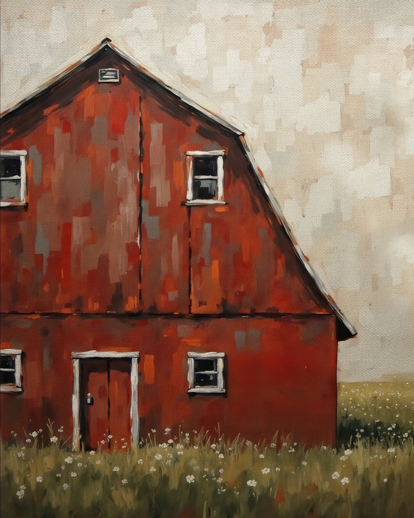 Midwest Red Barn